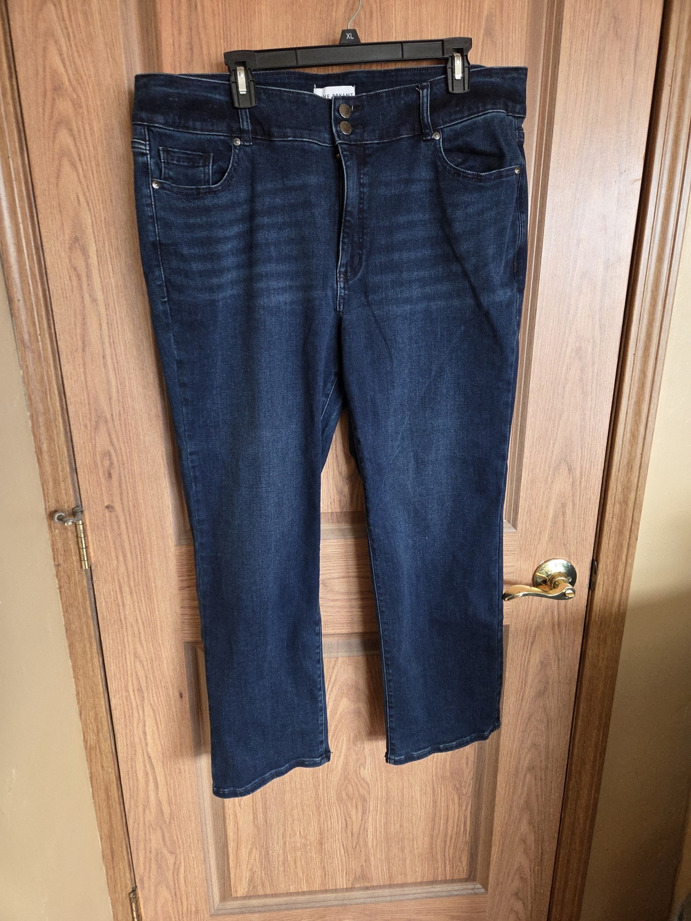 Lane Bryant Dark Blue Relaxed Straight Jeans